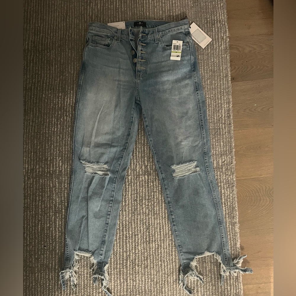 7 for all mankind HW cropped straight